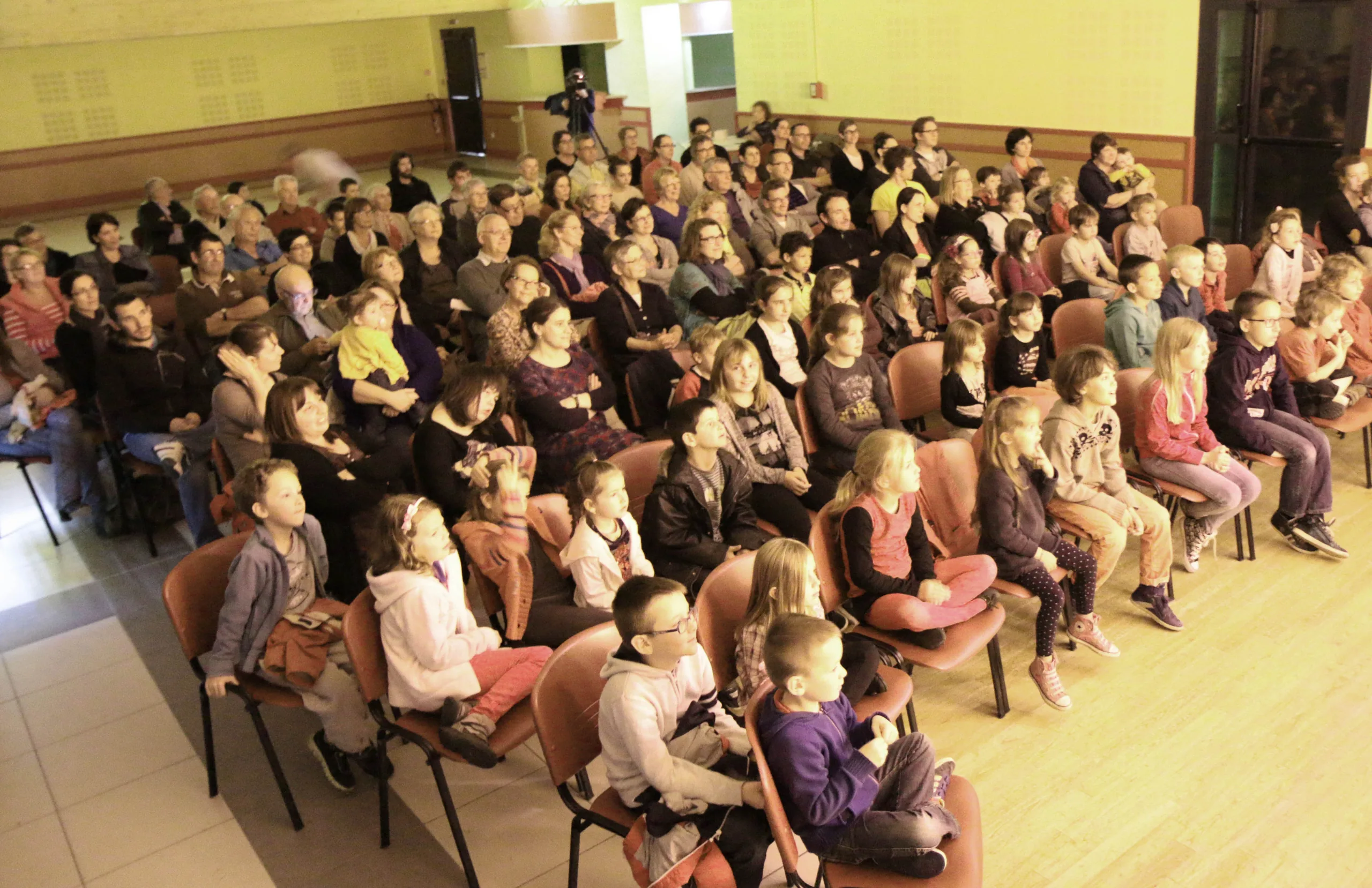 Public lors d'un spectacle