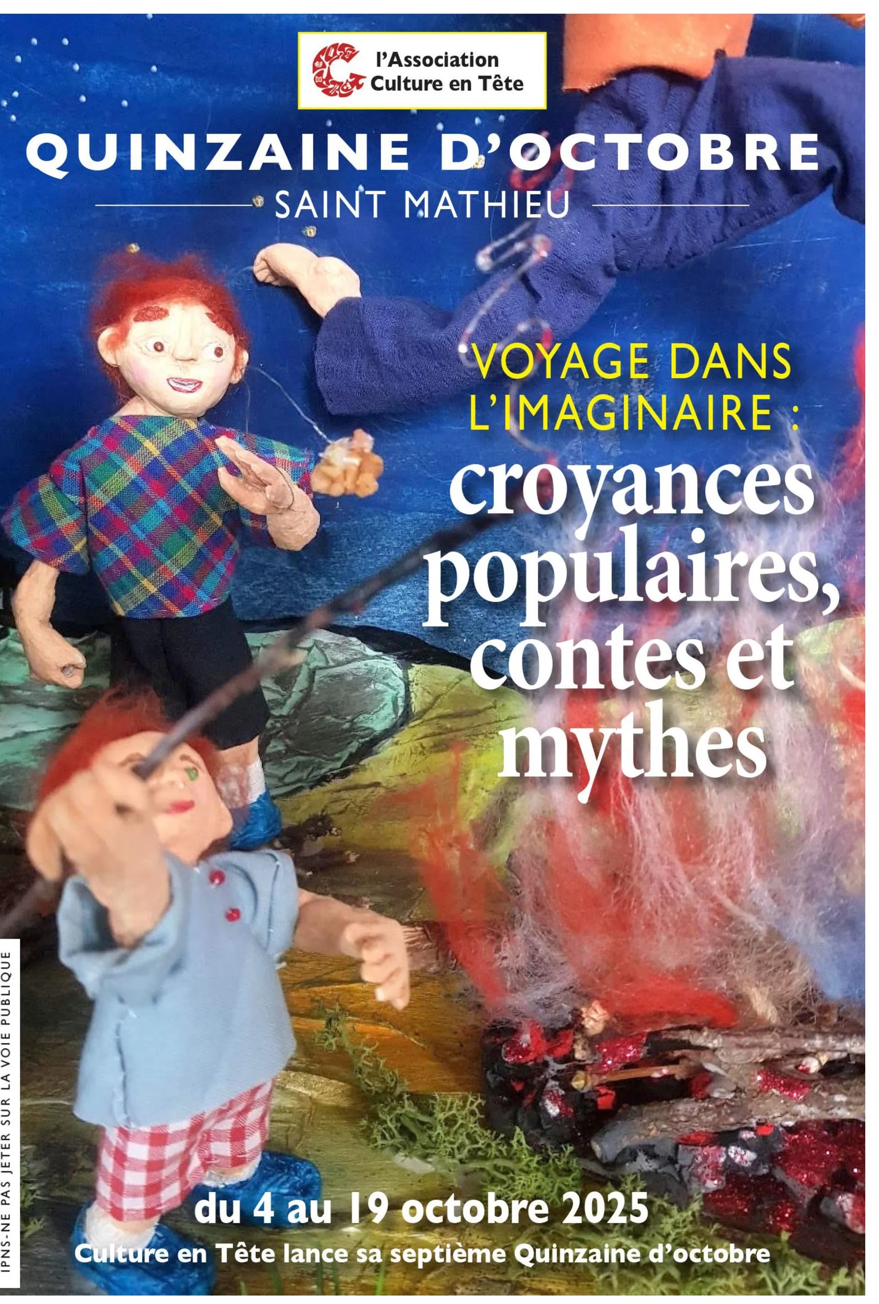 Affiche de la Quinzaine d'Octobre 2025